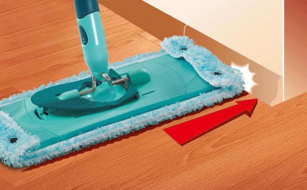 Leifheit Clean Twist M / Combi Clean M Vloerwisser Vervangingsdoek Met Drukknoppen - Super Soft – 33 Cm 4 Leifheit Clean Twist M / Combi Clean M Vloerwisser Vervangingsdoek Met Drukknoppen - Super Soft – 33 Cm - Afbeelding 4