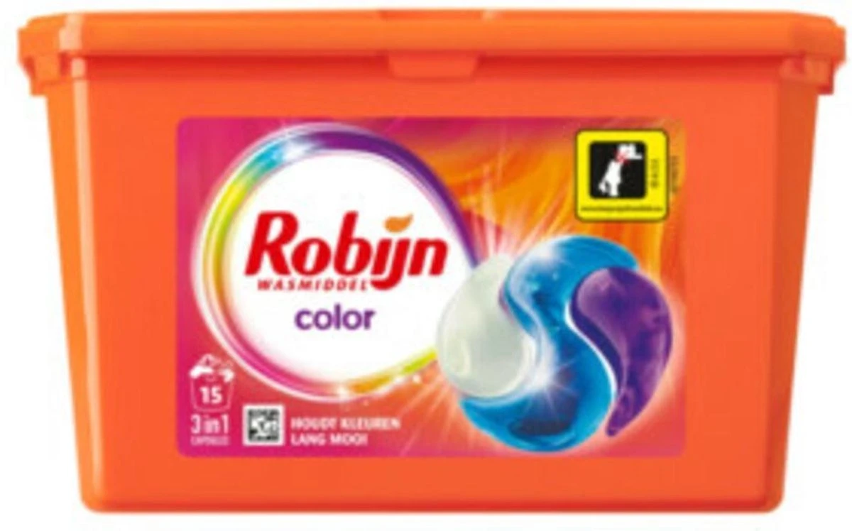 Robijn Color Black Velvet En Stralend Wit 3-in-1 Wascapsules Pakket - 3 X 15 Wasbeurten - Voordeelverpakking 6 Robijn Color Black Velvet En Stralend Wit 3-in-1 Wascapsules Pakket - 3 X 15 Wasbeurten - Voordeelverpakking - Afbeelding 6