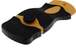 Scanpart Kookplaat Schraper - Schraapijzer - Radeermes - Voor Alle Glazen Kookplaten - Zoals Keramische Inductie En Halogeen Kookplaten - Kunststof - Vervangbaar Mesje - Krasvrij -Huishoudelijke Benodigdheden 1200x756 2