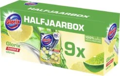 Glorix Power 5 Toiletblokken - Citroen - 7 X 2 Stuks - Voordeelverpakking 26 Glorix Power 5 Toiletblokken - Citroen - 7 X 2 Stuks - Voordeelverpakking -Huishoudelijke Benodigdheden 1200x762 4