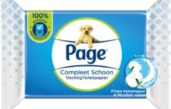 Page Vochtig Toiletpapier - 12 X 38 Stuks - Compleet Schoon Vochtig Wc Papier - Voordeelverpakking 12 Page Vochtig Toiletpapier - 12 X 38 Stuks - Compleet Schoon Vochtig Wc Papier - Voordeelverpakking -Huishoudelijke Benodigdheden 1200x763 4