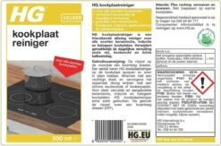HG Kookplaatreiniger - 500ml - Streeploos Vetvrij - Dagelijks Gebruik - Geschikt Voor Alle Kookplaten 5 HG Kookplaatreiniger - 500ml - Streeploos Vetvrij - Dagelijks Gebruik - Geschikt Voor Alle Kookplaten -Huishoudelijke Benodigdheden 1200x793 5