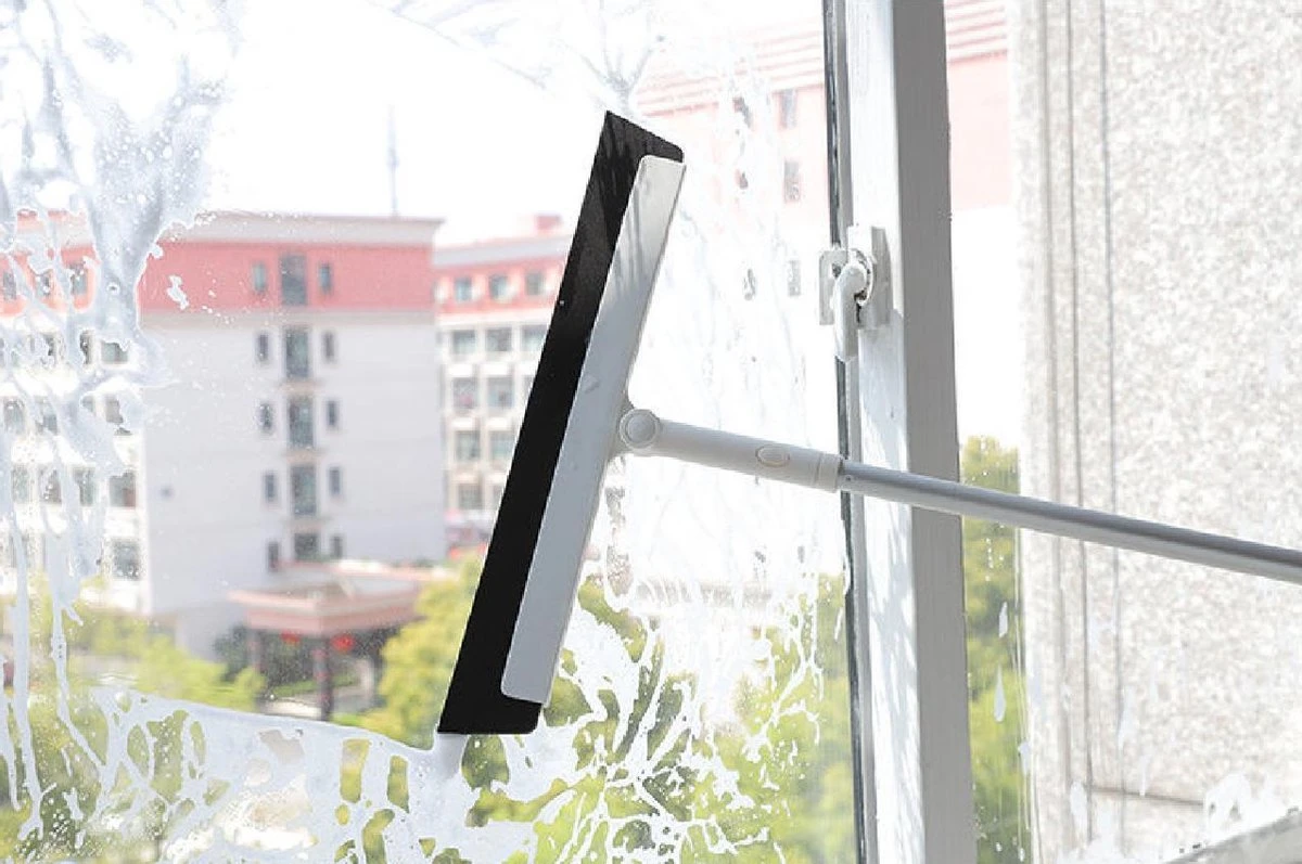 Amenzo® Vloertrekker Met Steel - Vloerwisser - 35 Cm + 120 Cm Steel - Uitschuifbare Aluminium Steel - Badkamer – Trekker - Vloerwisser Wit – Watertrekker 10 Amenzo® Vloertrekker Met Steel - Vloerwisser - 35 Cm + 120 Cm Steel - Uitschuifbare Aluminium Steel - Badkamer – Trekker - Vloerwisser Wit – Watertrekker - Afbeelding 10