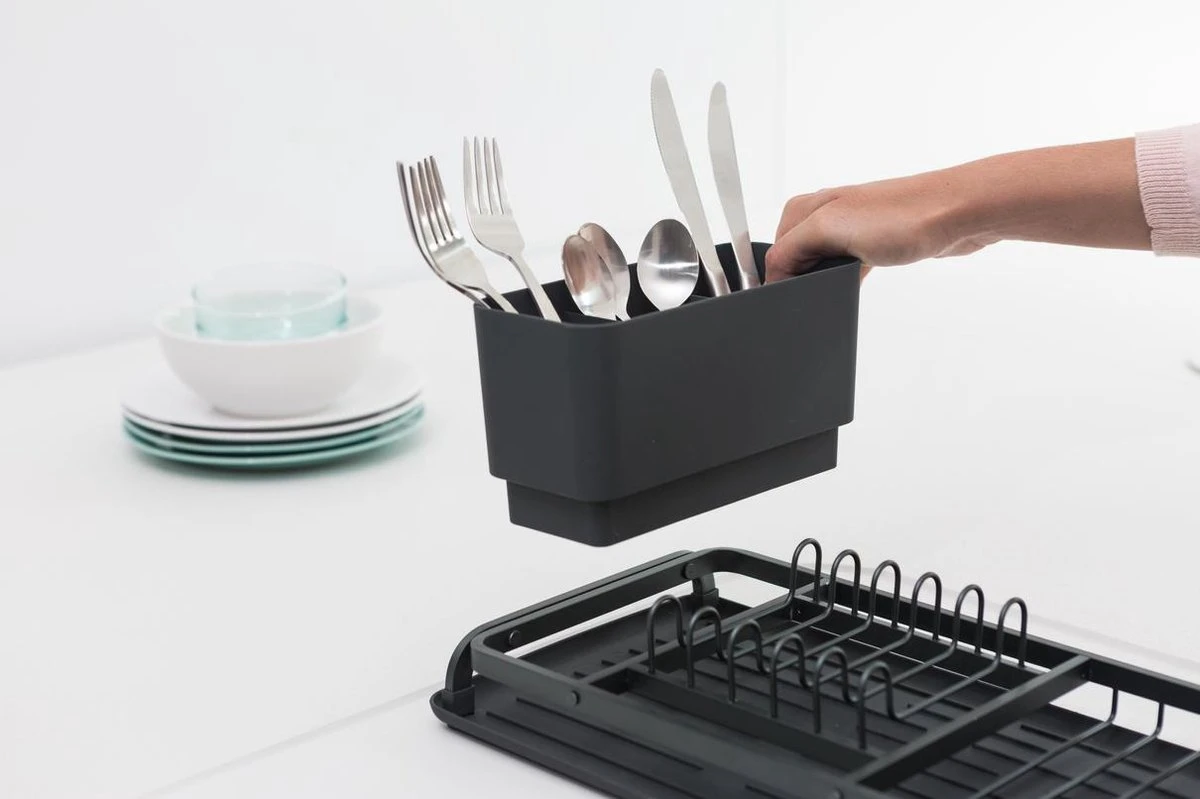 Brabantia SinkSide Afdruiprek Compact - Dark Grey 6 Brabantia SinkSide Afdruiprek Compact - Dark Grey - Afbeelding 6