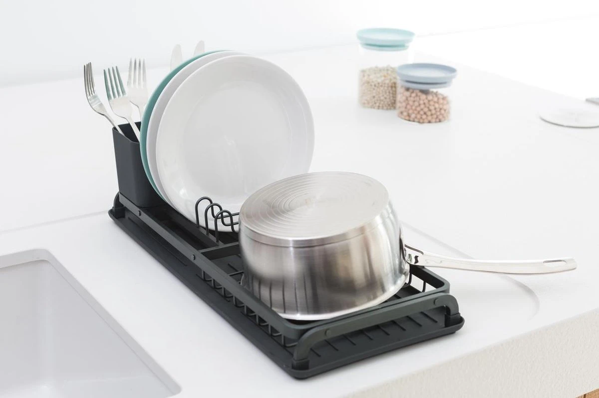 Brabantia SinkSide Afdruiprek Compact - Dark Grey 7 Brabantia SinkSide Afdruiprek Compact - Dark Grey - Afbeelding 7