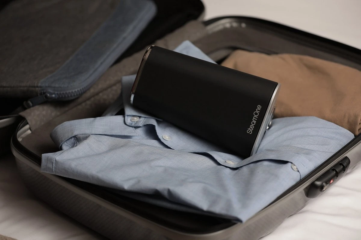 SteamOne Foldable - Zwart - Handstomer - Kledingstomer 8 SteamOne Foldable - Zwart - Handstomer - Kledingstomer - Afbeelding 8