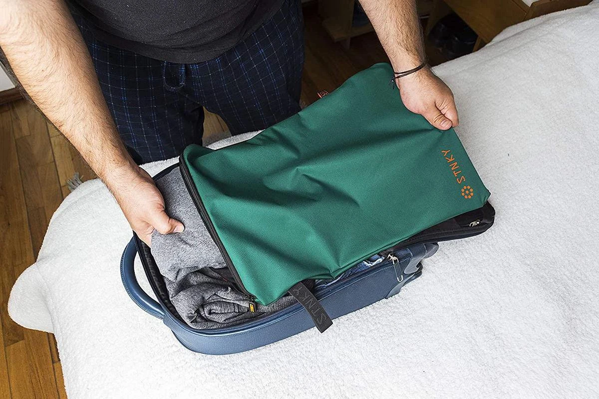 STNKY Pro Edition - Wasbare Sport, Reis- En Wastas - Groen - 13 Liter - Geurloos 8 STNKY Pro Edition - Wasbare Sport, Reis- En Wastas - Groen - 13 Liter - Geurloos - Afbeelding 8