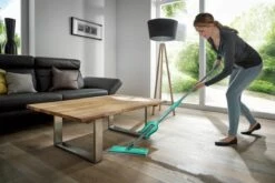 Leifheit Picobello Vloerwisser M - 33 Cm Met Steel Micro Duo -Huishoudelijke Benodigdheden 1200x800 33