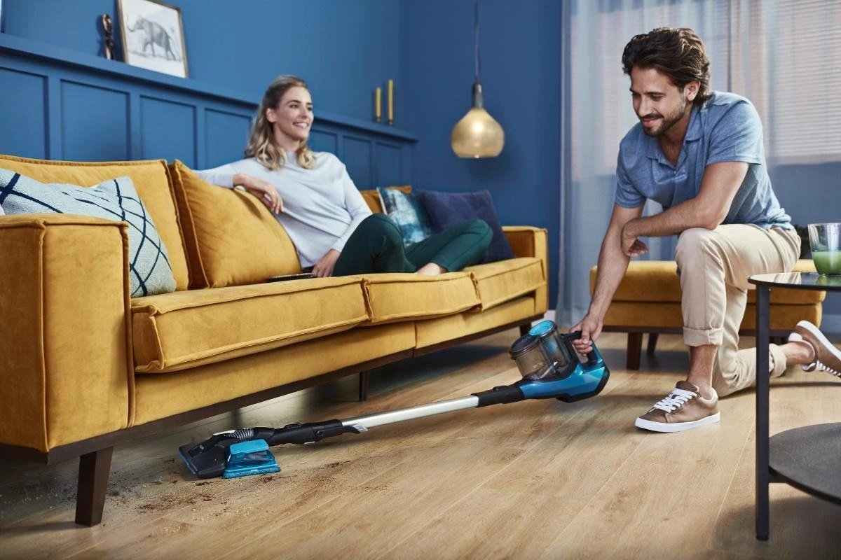 Philips SpeedPro Aqua FC6728/01- Steelstofzuiger - Met Dweilfunctie 6 Philips SpeedPro Aqua FC6728/01- Steelstofzuiger - Met Dweilfunctie - Afbeelding 6