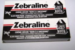Zebraline Kachelpoets - Kachelzwart - Black Polish - Zwart - 100ml - 2 Tubes