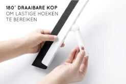 Amenzo® Vloertrekker Met Steel - Vloerwisser - 35 Cm + 120 Cm Steel - Uitschuifbare Aluminium Steel - Badkamer – Trekker - Vloerwisser Wit – Watertrekker 23 Amenzo® Vloertrekker Met Steel - Vloerwisser - 35 Cm + 120 Cm Steel - Uitschuifbare Aluminium Steel - Badkamer – Trekker - Vloerwisser Wit – Watertrekker -Huishoudelijke Benodigdheden 1200x804