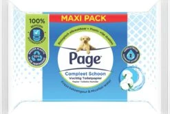 Page Vochtig Toiletpapier - 6 X 74 Stuks - Compleet Schoon Maxi Vochtig Wc Papier - Voordeelverpakking -Huishoudelijke Benodigdheden 1200x813 3