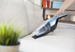 PRIMO PR507SV Stofzuiger Zonder Zak - 2-in-1 Steelstofzuiger Draadloos - Kruimelzuiger - HEPA Filter - Blauw -Huishoudelijke Benodigdheden 1200x826