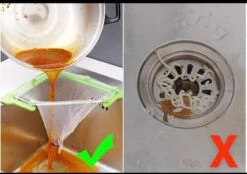 Merkloos Gootsteen Organizer - Gootsteen Afval Netje - Gootsteenontstopper - Spoelbak - Incl. 50 Netjes -Huishoudelijke Benodigdheden 1200x844 5