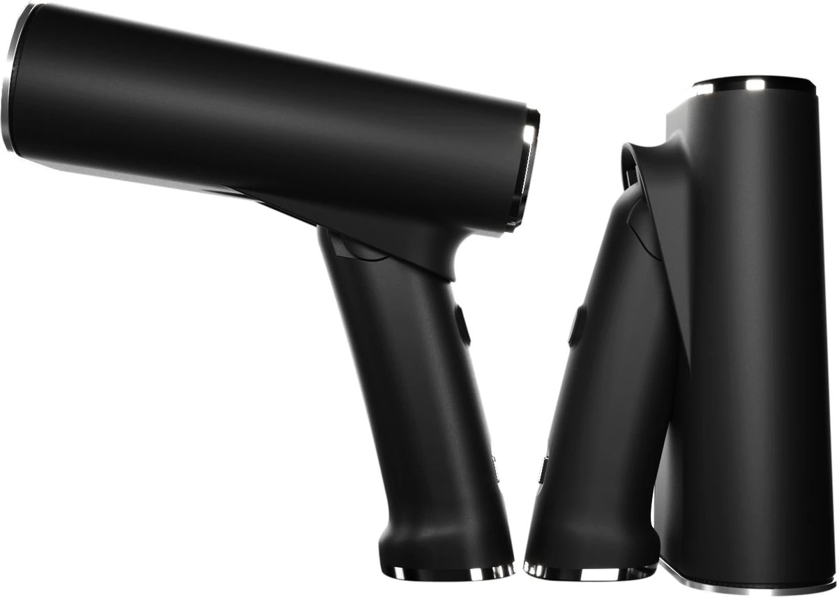 SteamOne Foldable - Zwart - Handstomer - Kledingstomer 1 SteamOne Foldable - Zwart - Handstomer - Kledingstomer