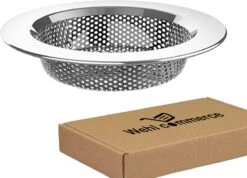 Luxe RVS Gootsteen Zeef Ø88mm - 50mm - Gootsteenstop - Afvoerzeef - Korfplug - Gootsteenbakje - Afvoerstop - Gootsteen Stop 80 Mm -Huishoudelijke Benodigdheden 1200x863 4