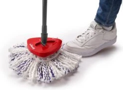 Vileda TURBO 3in1 Mop Met Zwenkkop + Pedaalemmer -Huishoudelijke Benodigdheden 1200x877 1