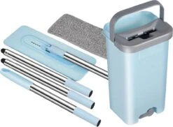 Benson Vloerwisser + Emmerset Compact + Microvezel Pad | Dweil -Huishoudelijke Benodigdheden 1200x882 1