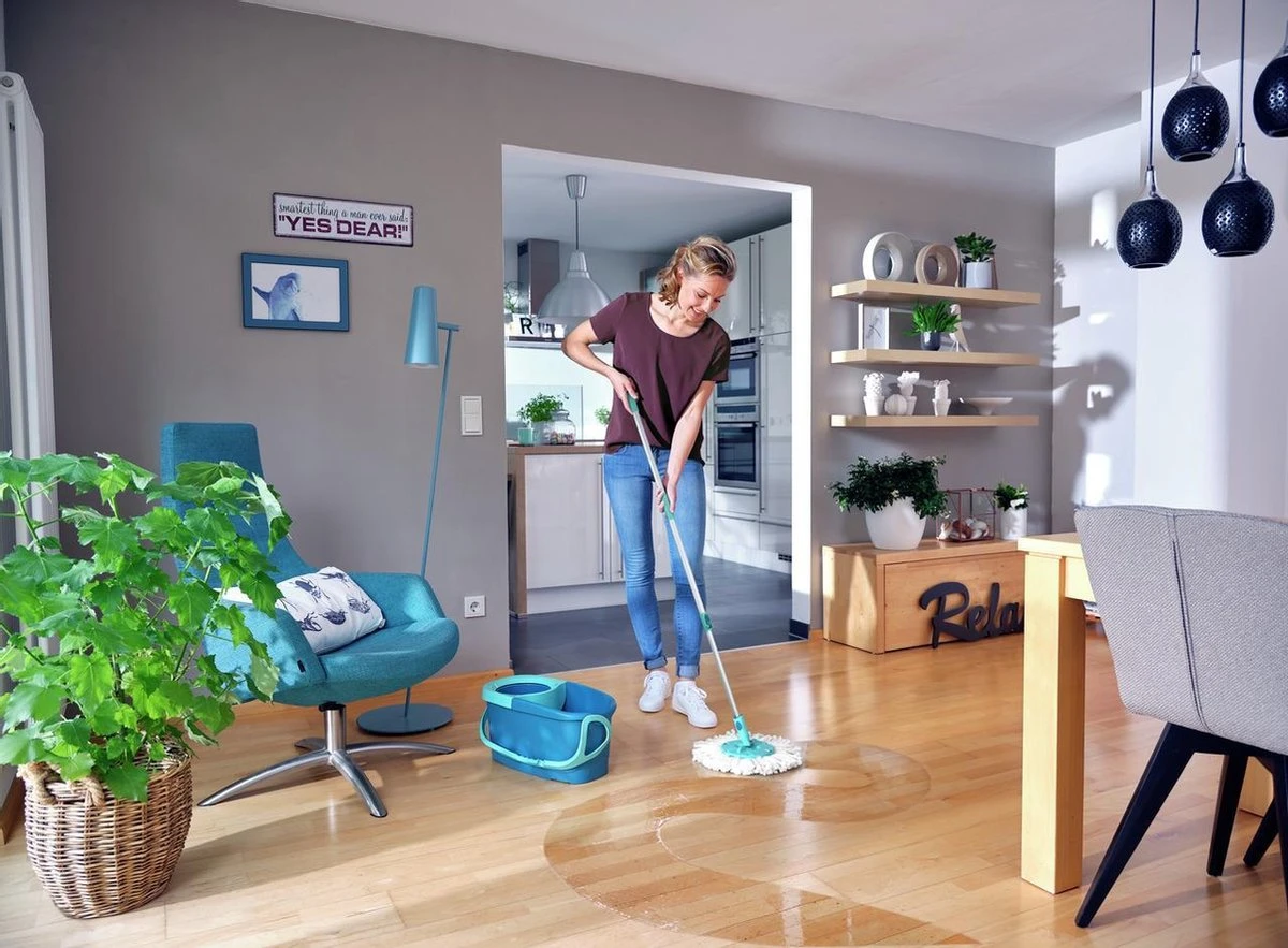 Leifheit Rotatie Clean Twist Disc Mop - Dweil Set Compleet - 6 L 6 Leifheit Rotatie Clean Twist Disc Mop - Dweil Set Compleet - 6 L - Afbeelding 6