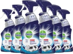Dettol - Perfecte Hygiëne - Badkamerreiniger - Allesreiniger Spray - 6 X 500 Ml - Grootverpakking 5 Dettol - Perfecte Hygiëne - Badkamerreiniger - Allesreiniger Spray - 6 X 500 Ml - Grootverpakking -Huishoudelijke Benodigdheden 1200x888 2