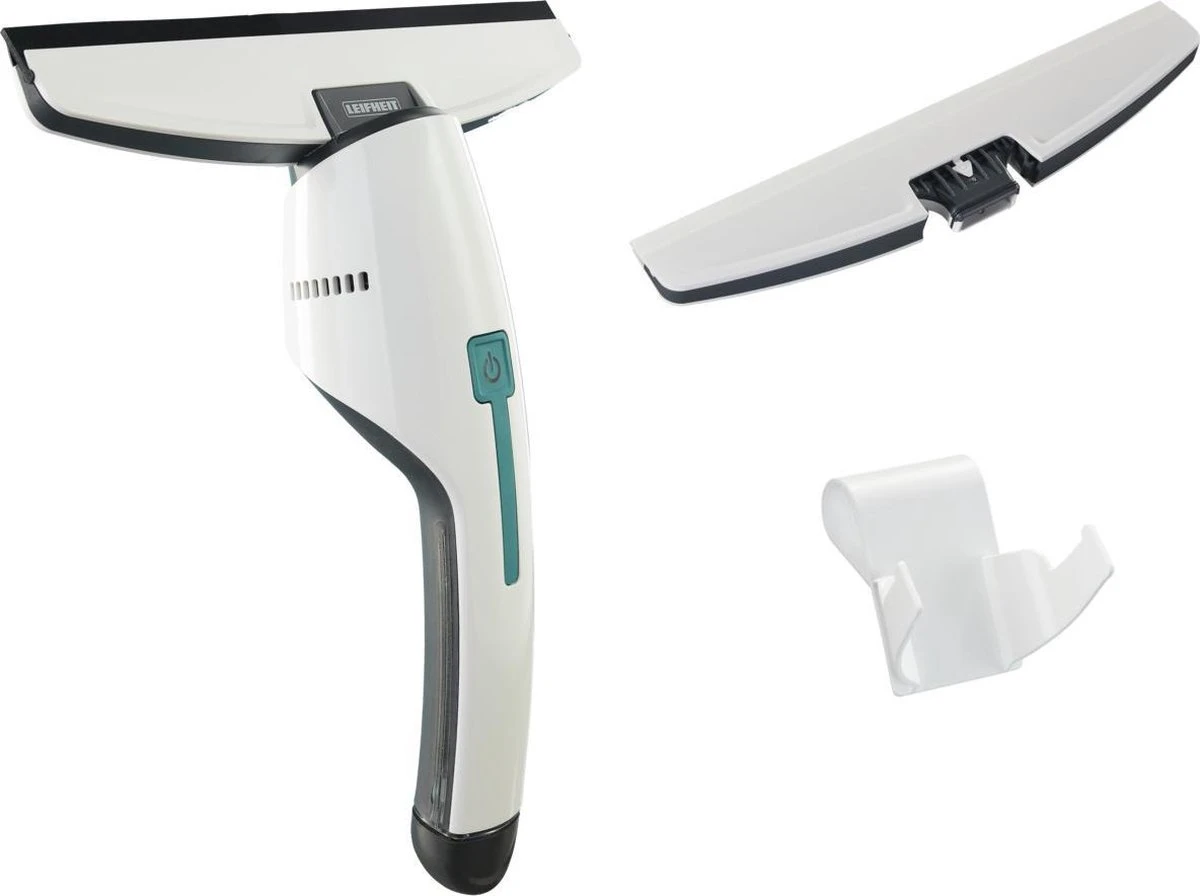 Leifheit Nemo - Set Raamreiniger En Badkamer Ruitenreiniger Met Gratis Wandhouder En Tweede Zuigmond 1 Leifheit Nemo - Set Raamreiniger En Badkamer Ruitenreiniger Met Gratis Wandhouder En Tweede Zuigmond