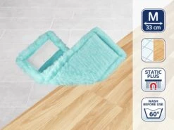 Leifheit Clean Twist Overtrek Klittenband Vloerwisser M Ergo - 33 Cm - Static Plus -Huishoudelijke Benodigdheden 1200x899 46