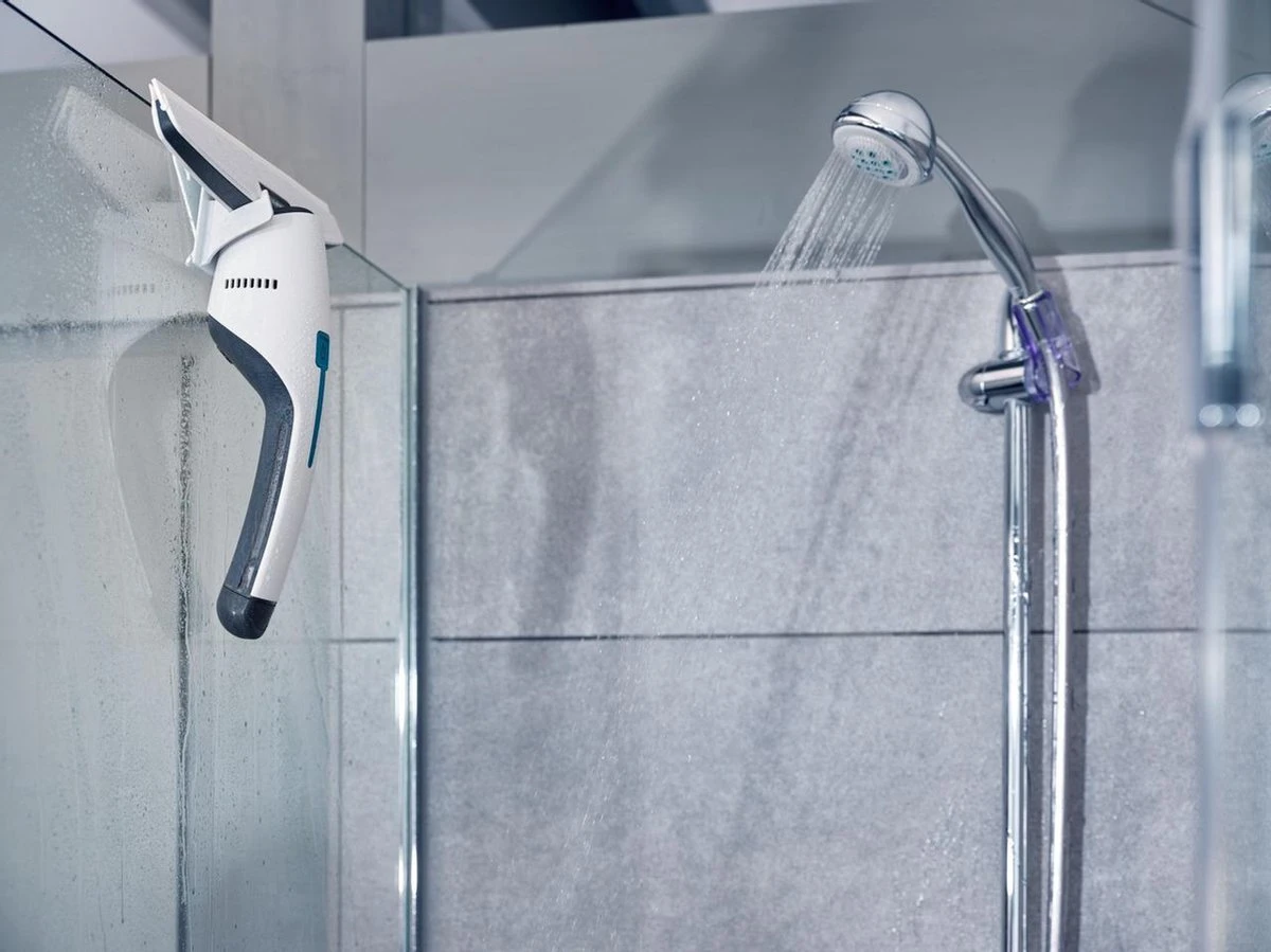 Leifheit Nemo - Set Raamreiniger En Badkamer Ruitenreiniger Met Gratis Wandhouder En Tweede Zuigmond 6 Leifheit Nemo - Set Raamreiniger En Badkamer Ruitenreiniger Met Gratis Wandhouder En Tweede Zuigmond - Afbeelding 6