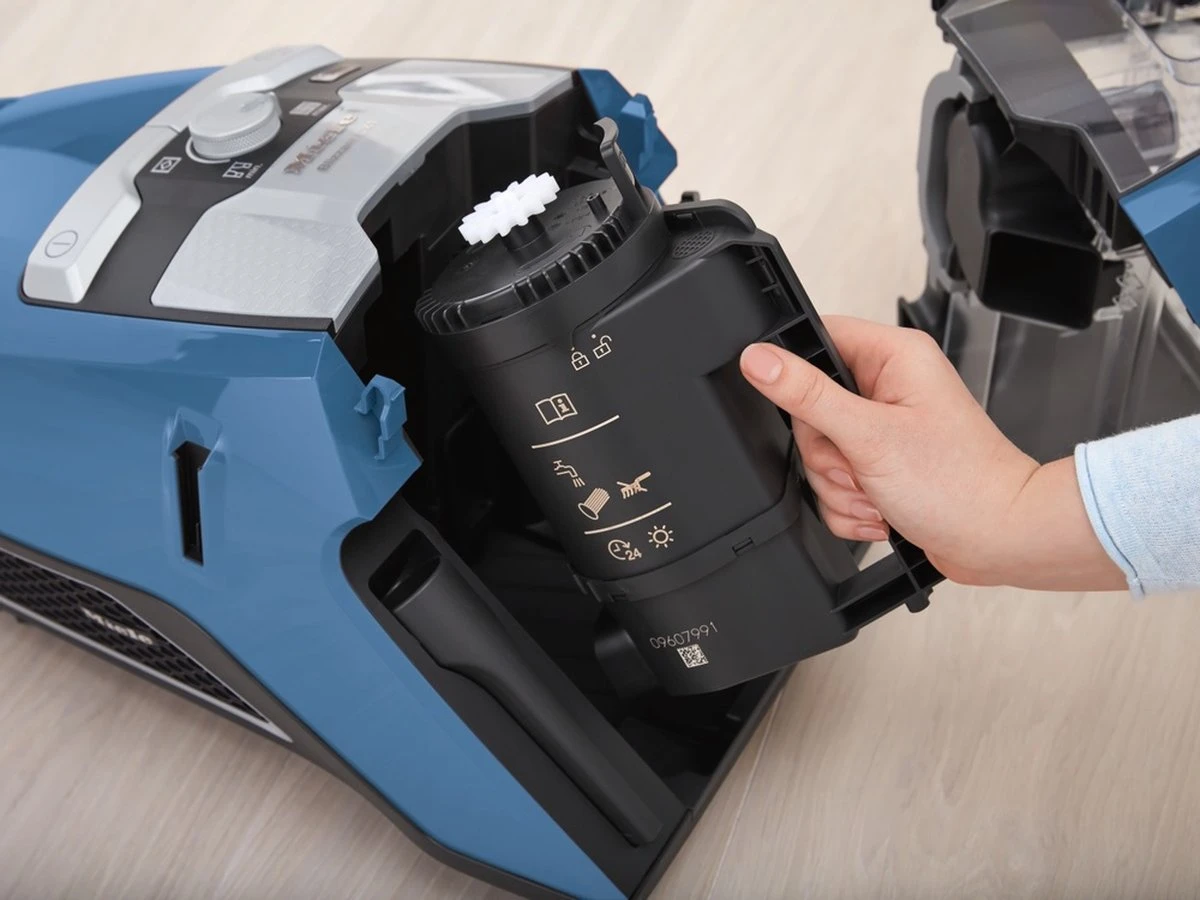 Miele Blizzard CX1 PowerLine - Stofzuiger Zonder Zak - Techblauw 7 Miele Blizzard CX1 PowerLine - Stofzuiger Zonder Zak - Techblauw - Afbeelding 7