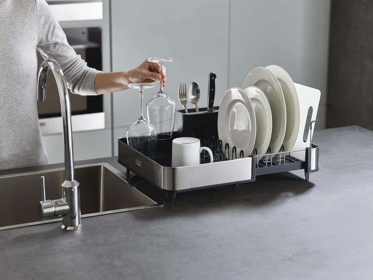 Extend Steel Uitschuifbaar Afdruiprek - Grijs - Joseph Joseph 5 Extend Steel Uitschuifbaar Afdruiprek - Grijs - Joseph Joseph - Afbeelding 5