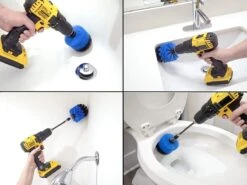 Merkloos 3 Delige Borstelset Voor Boormachine, Opzetstuk Voor Boormachine, Reinigingsborstels, Boorborstels -Huishoudelijke Benodigdheden 1200x900 64