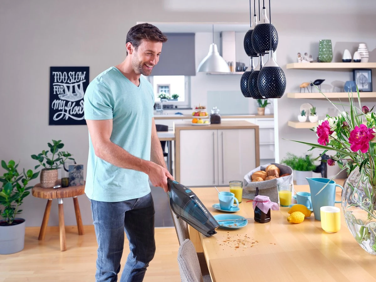 Leifheit Rotaro Powervac 2in1 Steelstofzuiger Met Kruimelzuiger 20V 8 Leifheit Rotaro Powervac 2in1 Steelstofzuiger Met Kruimelzuiger 20V - Afbeelding 8