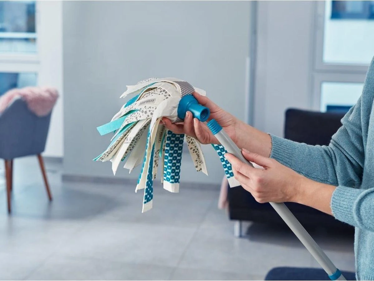 Leifheit 3 In 1 Power Vervangingskop - Mop 3 Leifheit 3 In 1 Power Vervangingskop - Mop - Afbeelding 3