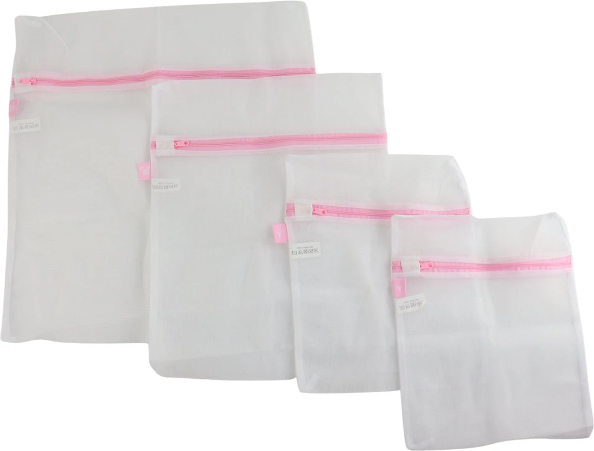 Merkloos Orange85 Waszakken 4 Stuks - 4 Maten - Lingerie - Bh - Schoenen - Schoenen 6 Merkloos Orange85 Waszakken 4 Stuks - 4 Maten - Lingerie - Bh - Schoenen - Schoenen - Afbeelding 6