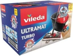 Vileda Ultramat Turbo - Reinigingsysteem - Met Pedaal -Huishoudelijke Benodigdheden 1200x913 2