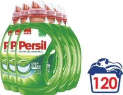 Persil® Persil Active Gel Universal - Vloeibaar Wasmiddel - Voordeelverpakking - 6 X 20 Wasbeurten -Huishoudelijke Benodigdheden 1200x923 1