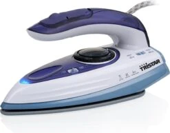 Tristar Reisstrijkijzer ST-8152 - Stoomstrijkijzer Travel – 1000 Watt – Inklapbaar - Blauw Wit -Huishoudelijke Benodigdheden 1200x936 4