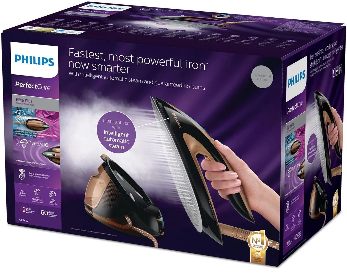 Philips PerfectCare Elite Plus GC9682/80 - Stoomgenerator 9 Philips PerfectCare Elite Plus GC9682/80 - Stoomgenerator - Afbeelding 9