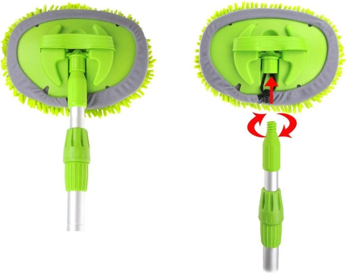 PROPLUS Pro Plus Wasborstel Chenille - Telescopische Steel - Uitschuifbaar Tot 2.50 Meter 9 PROPLUS Pro Plus Wasborstel Chenille - Telescopische Steel - Uitschuifbaar Tot 2.50 Meter - Afbeelding 9