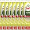 Dreft MaxPower - Lemon - Vloeibaar Afwasmiddel - Voordeelverpakking 8 X 640 Ml