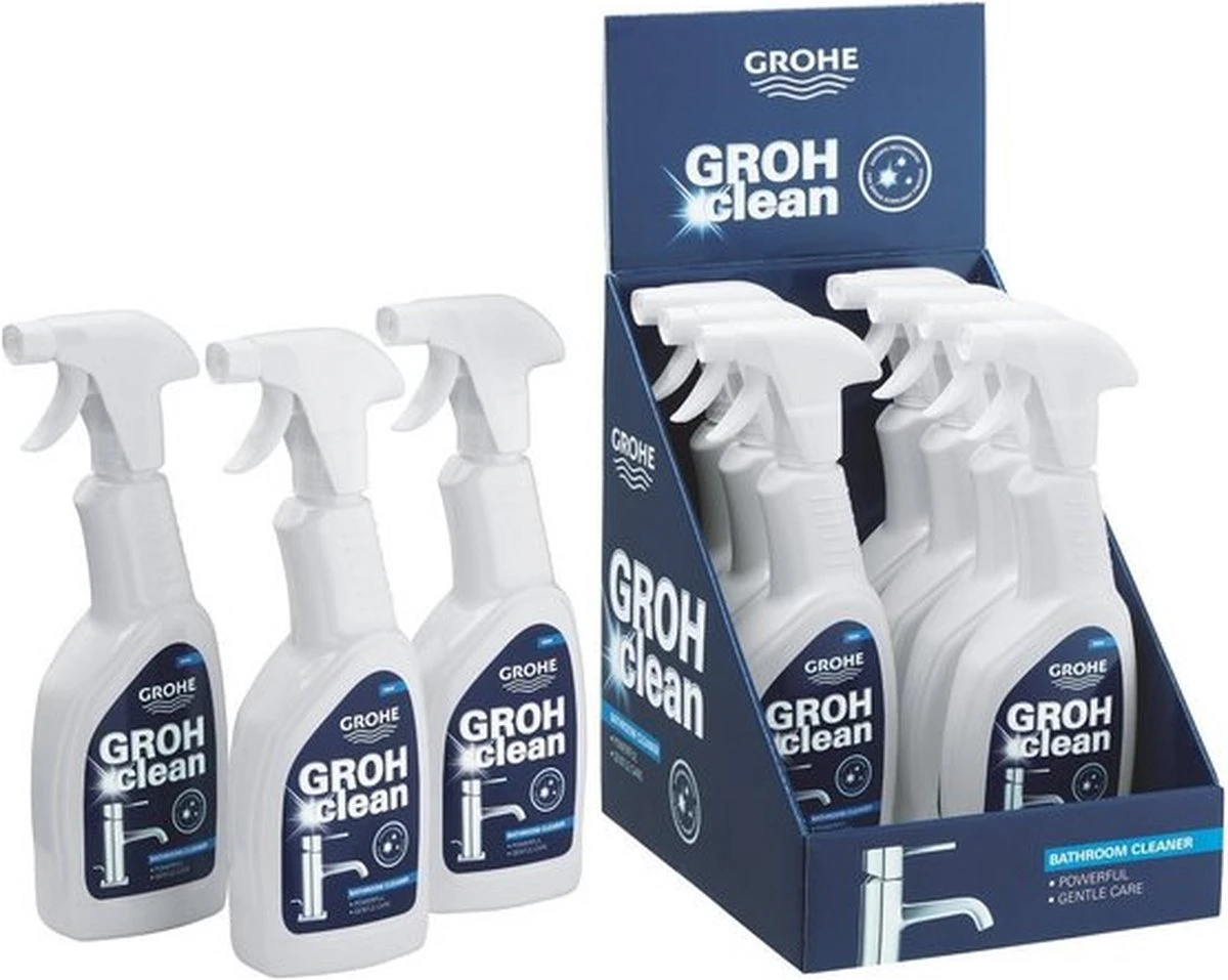 GROHE Grohclean Sproeiflacon Reiniger - 500 Ml - Schoonmaakmiddel - 48166000 7 GROHE Grohclean Sproeiflacon Reiniger - 500 Ml - Schoonmaakmiddel - 48166000 - Afbeelding 7