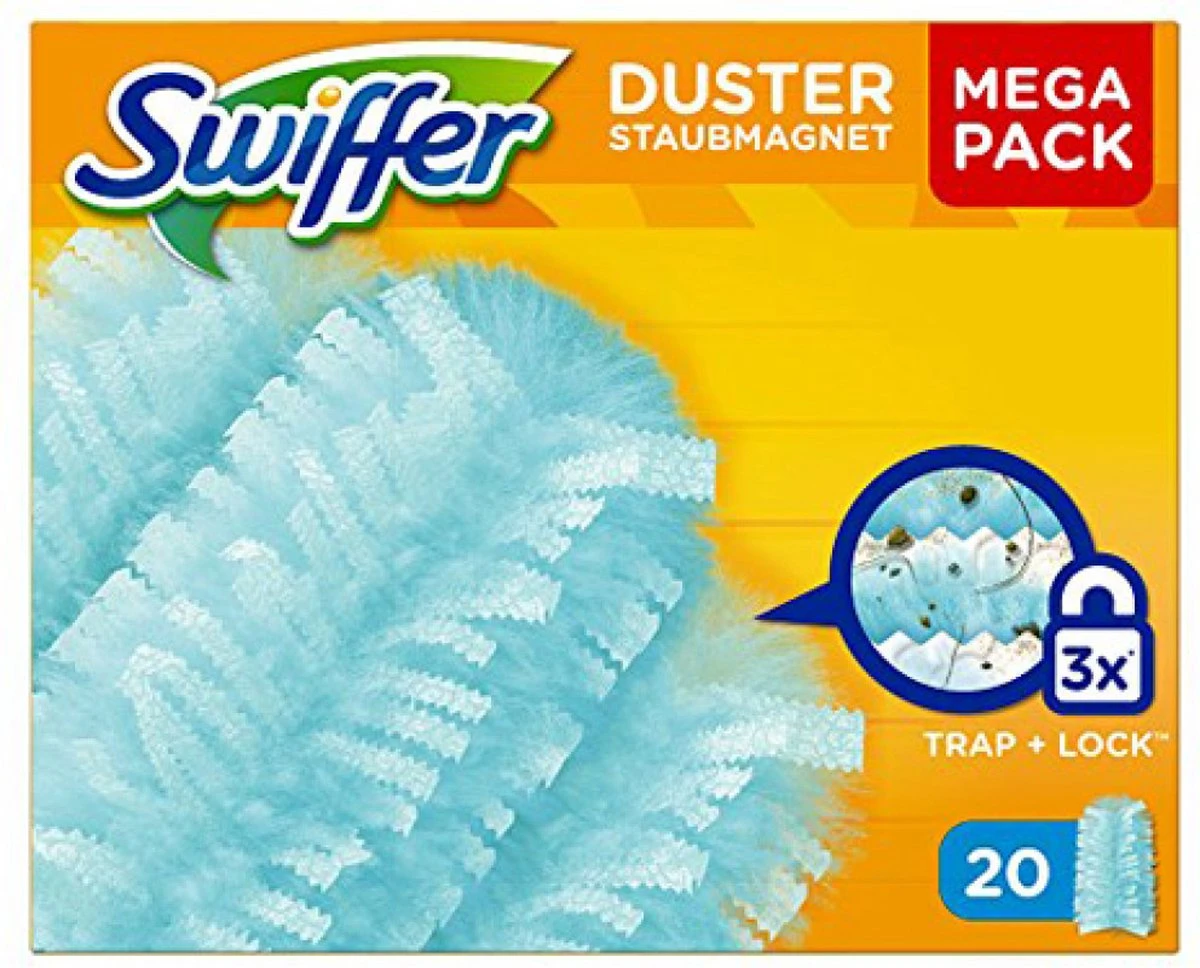 Swiffer Duster – Starters Kit – Swiffer Duster Handvat – Navullingen 20 Stuks – Swiffer Duster Navullingen Inclusief Een Swiffer Duster Handvat – Stofmagneet – Stofdoekjes 2 Swiffer Duster – Starters Kit – Swiffer Duster Handvat – Navullingen 20 Stuks – Swiffer Duster Navullingen Inclusief Een Swiffer Duster Handvat – Stofmagneet – Stofdoekjes - Afbeelding 2