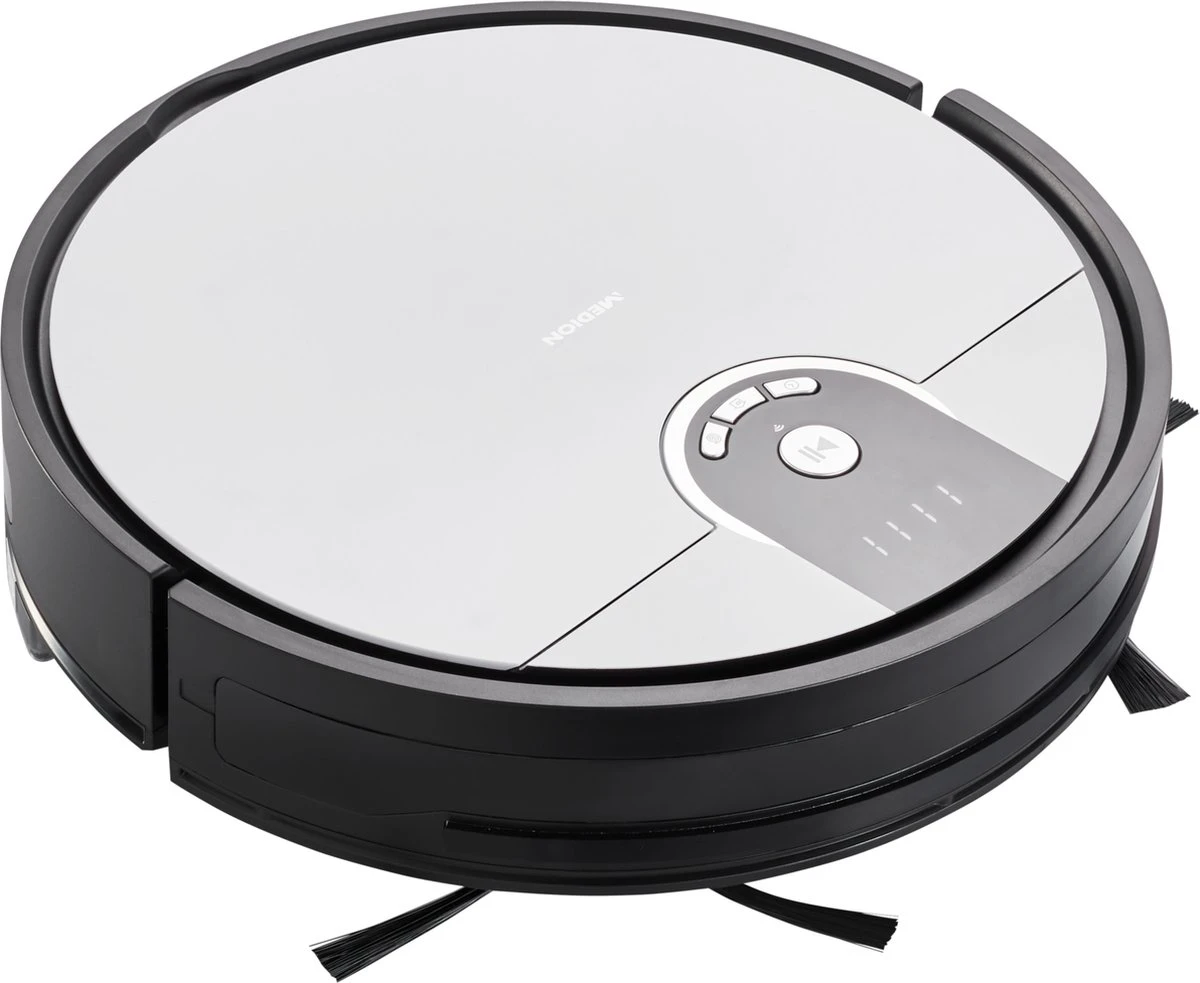 Medion S20 SW - Robotstofzuiger - App- En Alexa-besturing - Wit 3 Medion S20 SW - Robotstofzuiger - App- En Alexa-besturing - Wit - Afbeelding 3