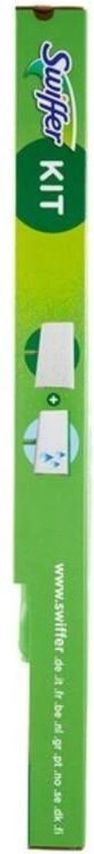 Swiffer Starterskit Vloerwisser Met 8 Stofdoeken En 3 Natte Doeken 3 Swiffer Starterskit Vloerwisser Met 8 Stofdoeken En 3 Natte Doeken - Afbeelding 3