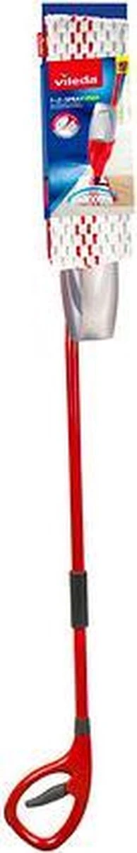 Vileda Spray & Clean - Dweil Met Tank - Rood 4 Vileda Spray & Clean - Dweil Met Tank - Rood - Afbeelding 4