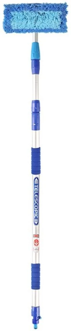 PROPLUS Pro Plus Wasborstel - Heavy Duty - Telescopische Steel - Uitschuifbaar Tot 3 Meter -Huishoudelijke Benodigdheden 260x1200