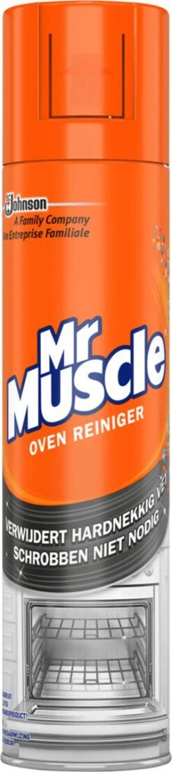 Mr Muscle Ovenreiniger Spray - 3 X 300 Ml - Voordeelverpakking -Huishoudelijke Benodigdheden 268x1200