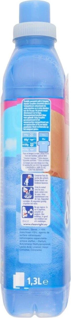 Soupline Hemels Fris Geconcentreerde Wasverzachter 6 X 52 Wasbeurten - Voordeelverpakking 7 Soupline Hemels Fris Geconcentreerde Wasverzachter 6 X 52 Wasbeurten - Voordeelverpakking -Huishoudelijke Benodigdheden 270x1200