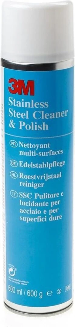 3M RVS Reiniger - 600 Ml -Huishoudelijke Benodigdheden 275x1200 1