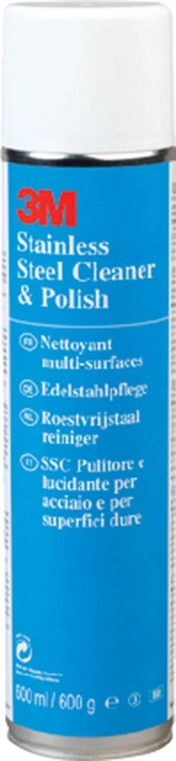 3M RVS Reiniger - 600 Ml -Huishoudelijke Benodigdheden 278x1200 1