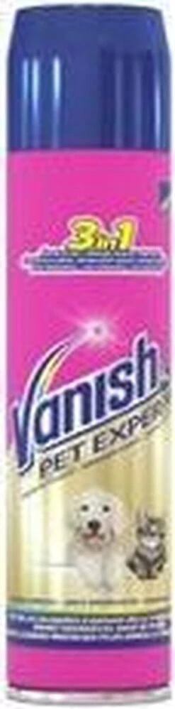 Vanish Pet Expert Schuim 600ml -Huishoudelijke Benodigdheden 297x1200
